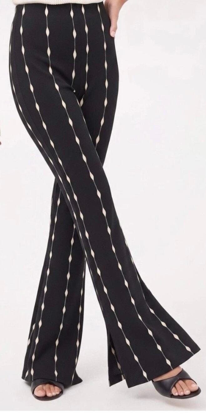 Johnny Was Jade Black Lilith Miller Flare Pants